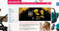 Desktop Screenshot of moje-miminko.cz